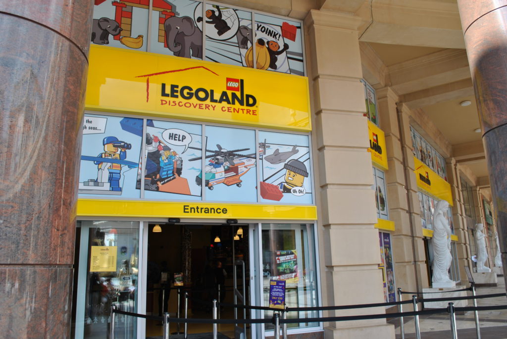 The Legoland Discovery Centreマンチェスター